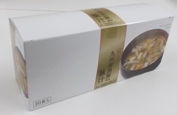 一杯の贅沢　九州産黒豚使用豚汁