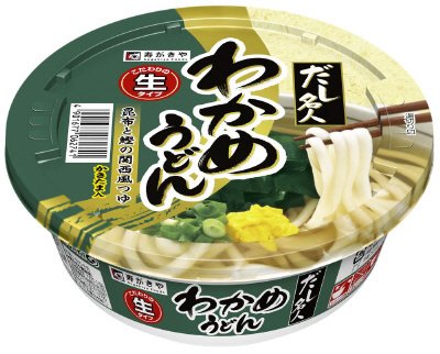 カップだし名人わかめうどん