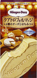 クリスピーサンド　クアトロフォルマッジ～4種のチーズとはちみつ～