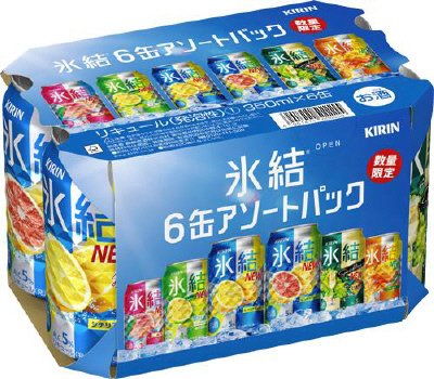 氷結 6缶アソートパック