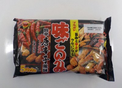 味ごのみ旨辛唐辛子風味５パック