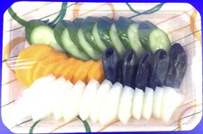 4種のぬか漬盛合せ