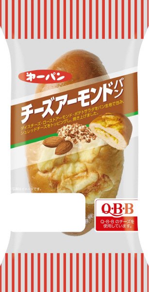 （Q･B･B）チーズアーモンドパン