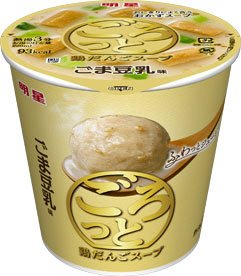 ごろっと鶏だんごスープ　ごま豆乳味