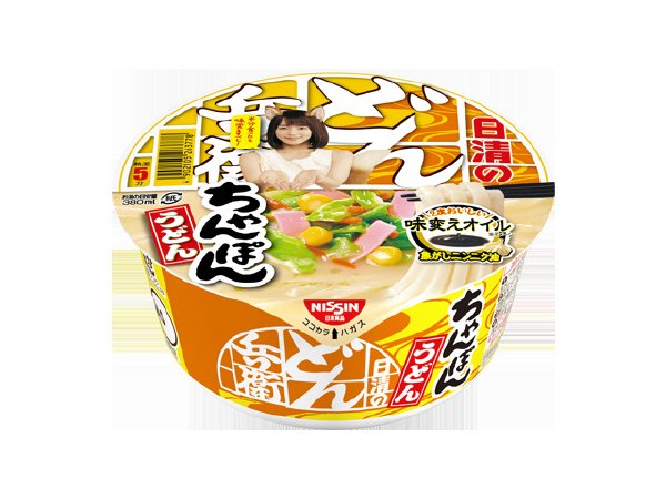 日清のどん兵衛　ちゃんぽんうどん　味変えオイル付