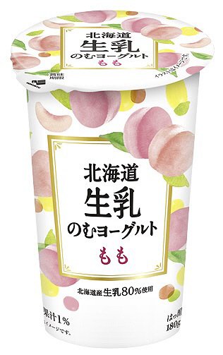 北海道生乳のむヨーグルト もも