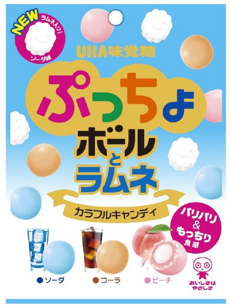 ぷっちょボールとラムネ