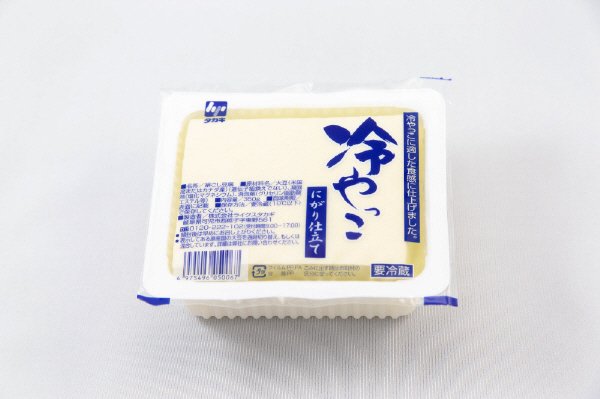 にがり仕立て冷ややっこ