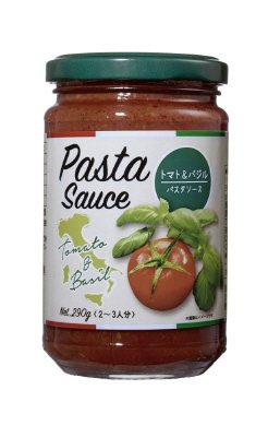 パスタソース　トマト＆バジル