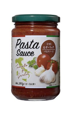 パスタソース　トマト＆ガーリック