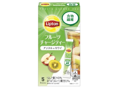 リプトン　フルーツチャージティー　スティック　アップル＆キウイ5本