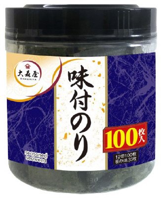 味付のり１００枚卓上容器入り
