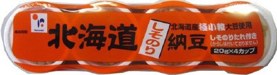 北海道納豆 しそのり4カップ