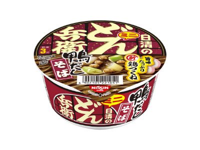 日清のどん兵衛　鴨だしそばミニ