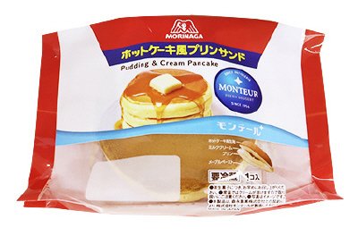森永ホットケーキ風プリンサンド