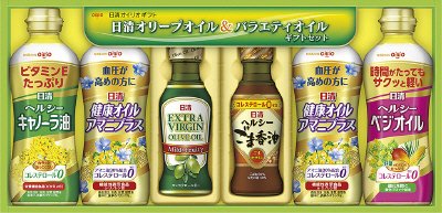 日清オリーブオイル＆バラエティオイルギフト　ＯＶ－３０