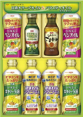 日清オリーブオイル＆バラエティオイルギフト　ＯＶ－４０