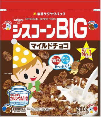 シスコーンＢＩＧ　マイルドチョコ