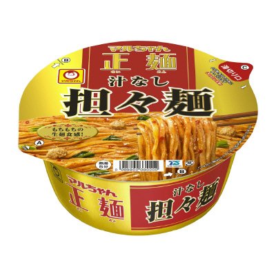 マルちゃん正麺　カップ　汁なし担々麺
