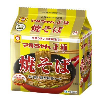 マルちゃん正麺　焼そば　５食パック