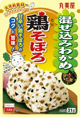 混ぜ込みわかめ　鶏そぼろ
