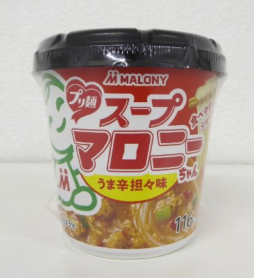 スープマロニーちゃん　うま辛担々味