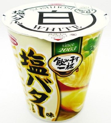 タテ型　飲み干す一杯　ＷＨＩＴＥ　塩バター味ラーメン