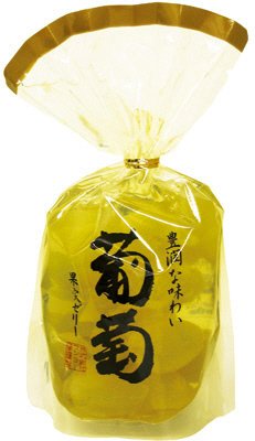 果実ゼリー葡萄