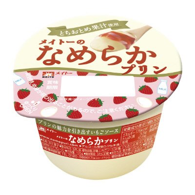 メイトーのなめらかプリンイチゴソース105ｇ