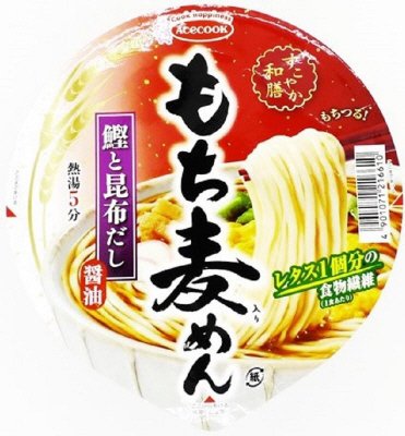 すこやか和膳　もち麦めん　鰹と昆布だし