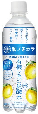 和ノチカラ　有機レモン使用炭酸水500