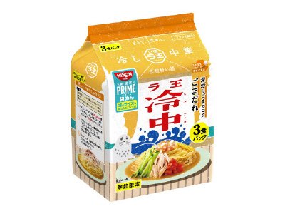 日清ラ王　冷し中華　ごまだれ　３食パック