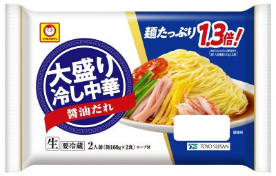 大盛り冷し中華　醤油だれ　２人前