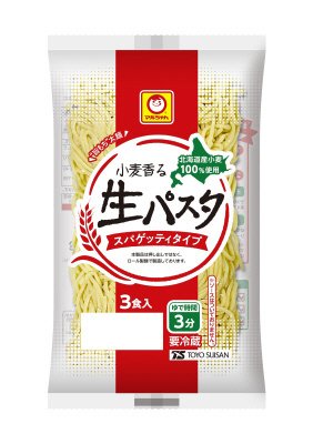 小麦香る生パスタ　スパゲッティタイプ　３食入