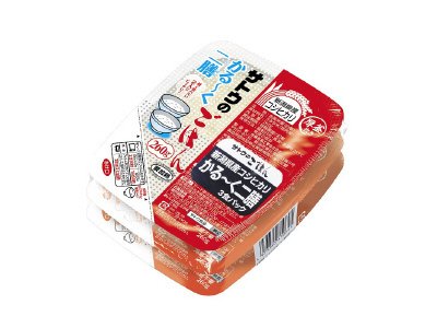 サトウのごはん　かる～く二膳　３食パック