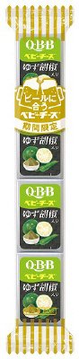 ビールに合うベビーチーズ　ゆず胡椒入り