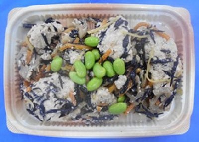 だし香る豆腐と生姜のひじき煮