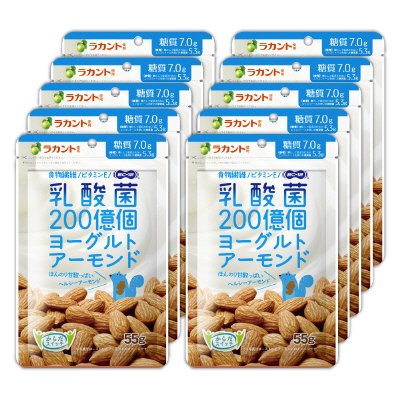 乳酸菌200億個ヨーグルトアーモンド１０袋