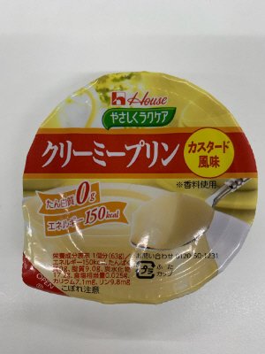 やさしくラクケア　クリーミープリン（たん白質０ｇ）カスタード風味