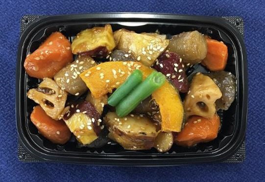 ごろごろ野菜の甘辛和え