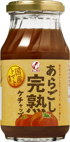 ユニＲあらごし完熟ケチャップ３００ｇ壜