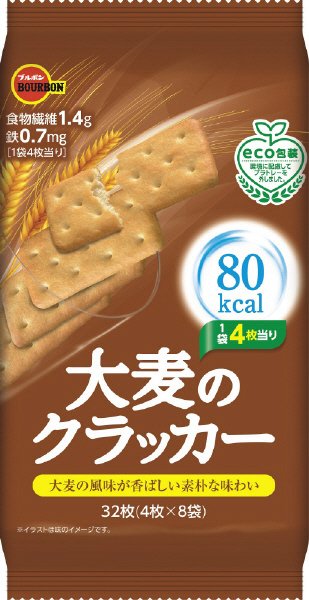 大麦のクラッカー
