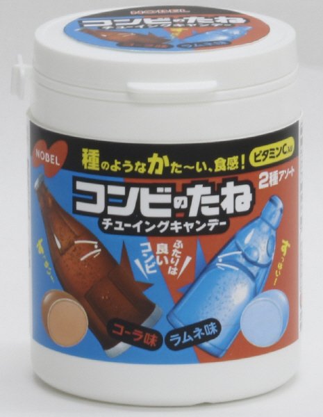 コンビのたね　ラムネ＆コーラ（ボトルタイプ）