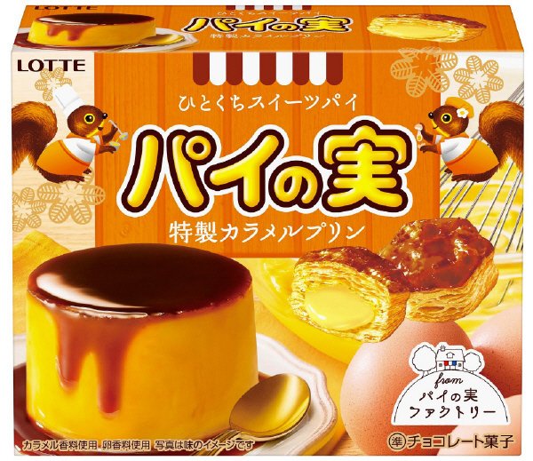 パイの実＜特製カラメルプリン＞
