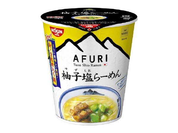 日清　ＴＨＥ　ＮＯＯＤＬＥ　ＴＯＫＹＯ　ＡＦＵＲＩ　柚子塩らーめん　ｍｉｎｉ