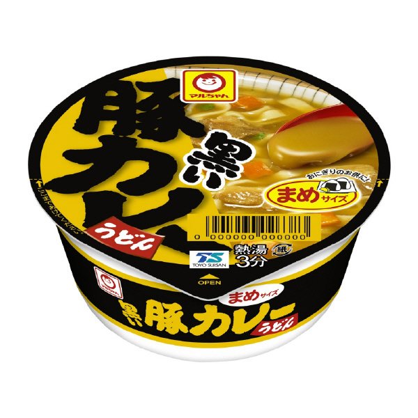 黒いまめ豚カレーうどん（ケース）