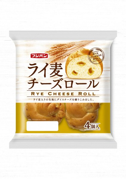 ライ麦チーズロール