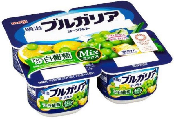 明治ブルガリアヨーグルト　白葡萄ミックス
