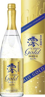松竹梅白壁蔵「澪」〈ＧＯＬＤ〉スパークリング清酒７５０ＭＬカートン入