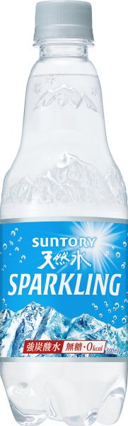 サントリー天然水スパークリング ５0０ｍｌペット